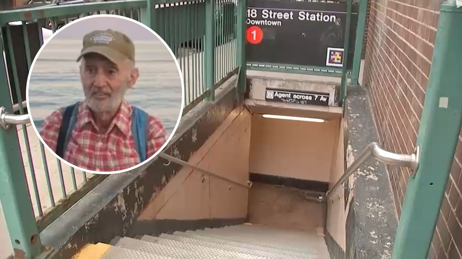 Fatal subway shoving suspect had been released from psych hold: NYPDPolice say a man came up behind the victim, 76-year-old Ross Falzone, and pushed him down the 18th Street station stairs just after 9:30 pm. on Thursday.