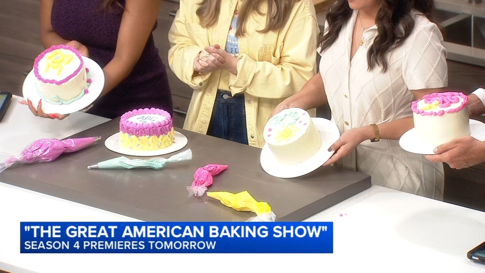 'The Great American Baking Show' contestant teaches ABC7 how to decorate cakes