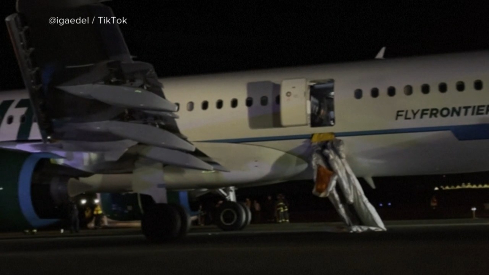 NTSB gathering details about evacuation of plane after it hit person