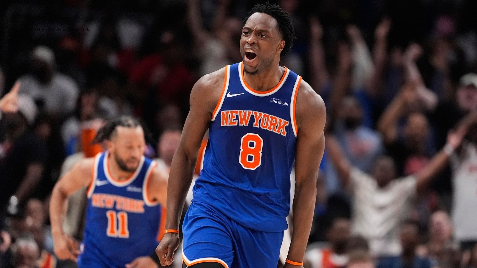 Knicks looking for the sweep in Game 4 against SixersNew York Knicks forward OG Anunoby is out for Game 4 against the Philadelphia 76ers.
