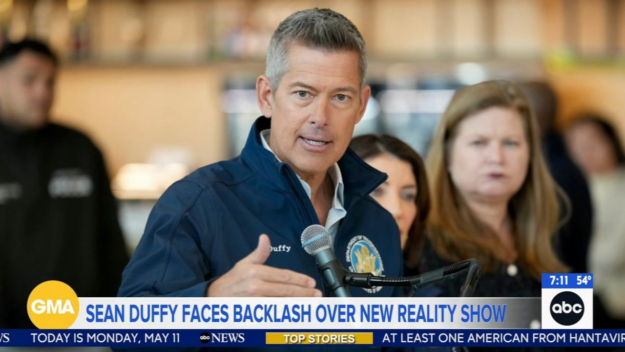 Transportation Secretary Sean Duffy faces backlash over new reality show