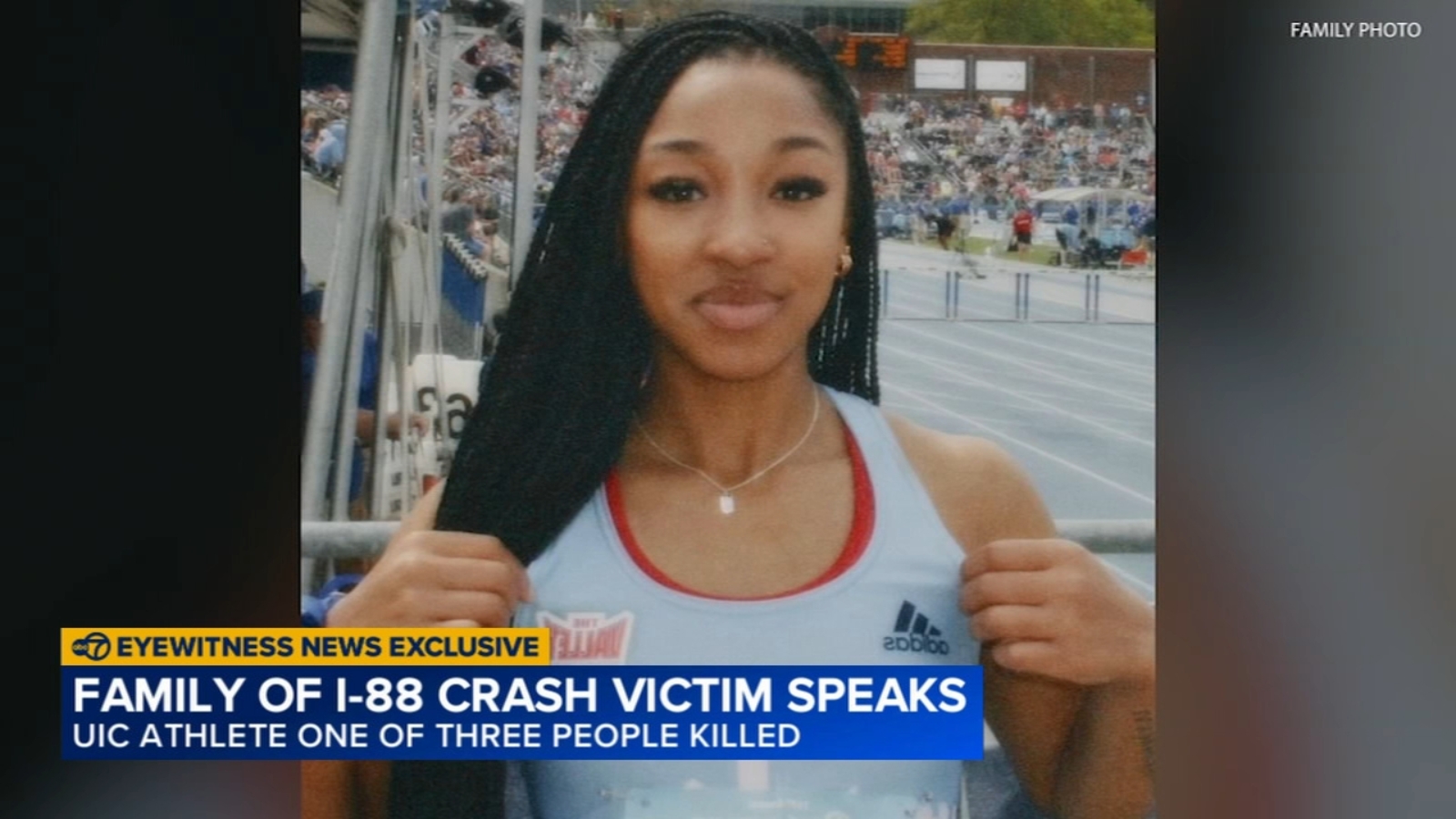 UIC sprinter killed in wrong-way crash on way to Mother's Day visit