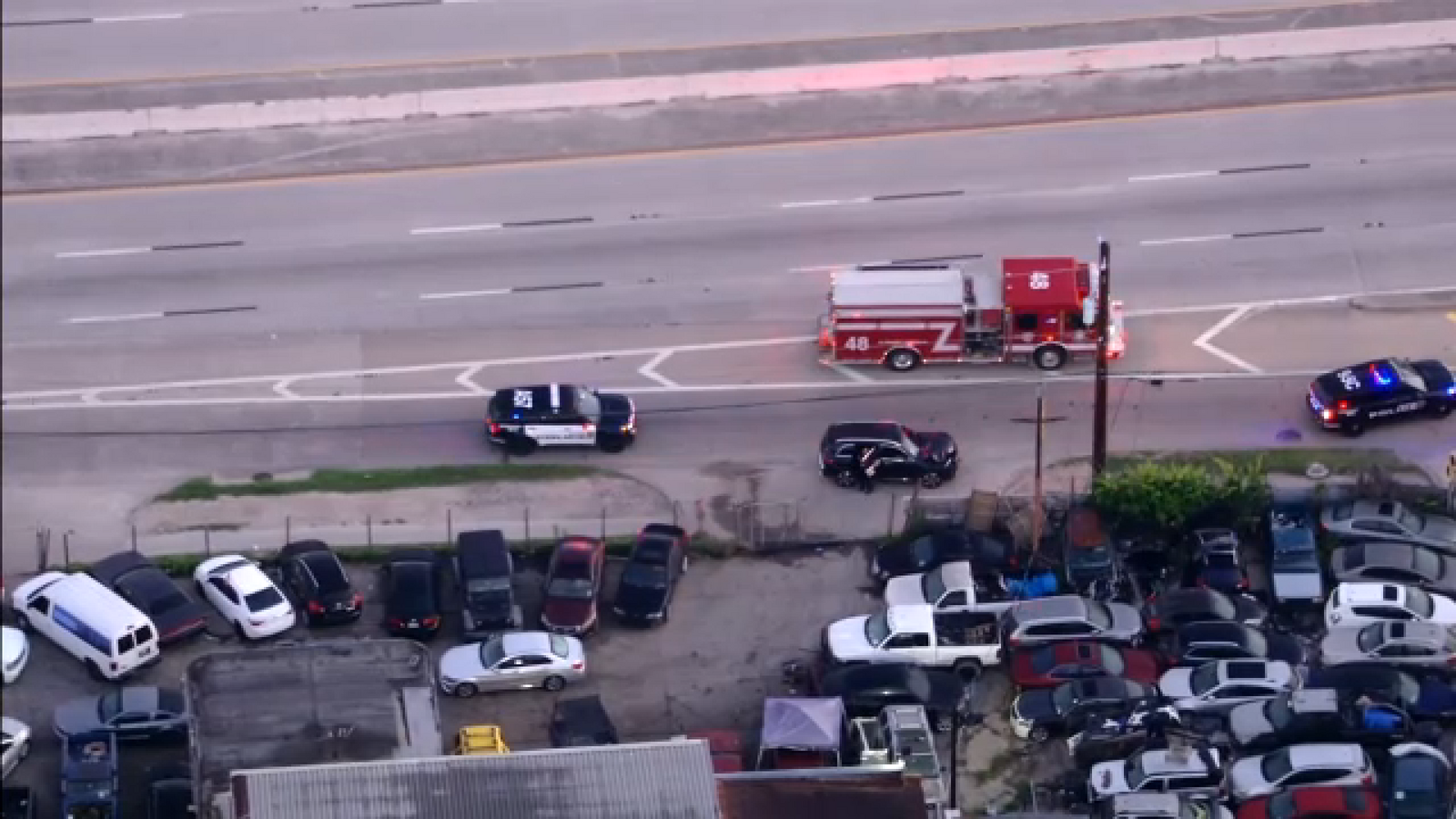 HPD says person died after being hit by vehicle along Highway 90 EB