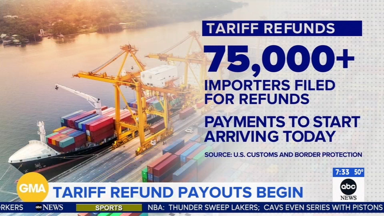 First wave of tariff refunds will hit some businesses Tuesday