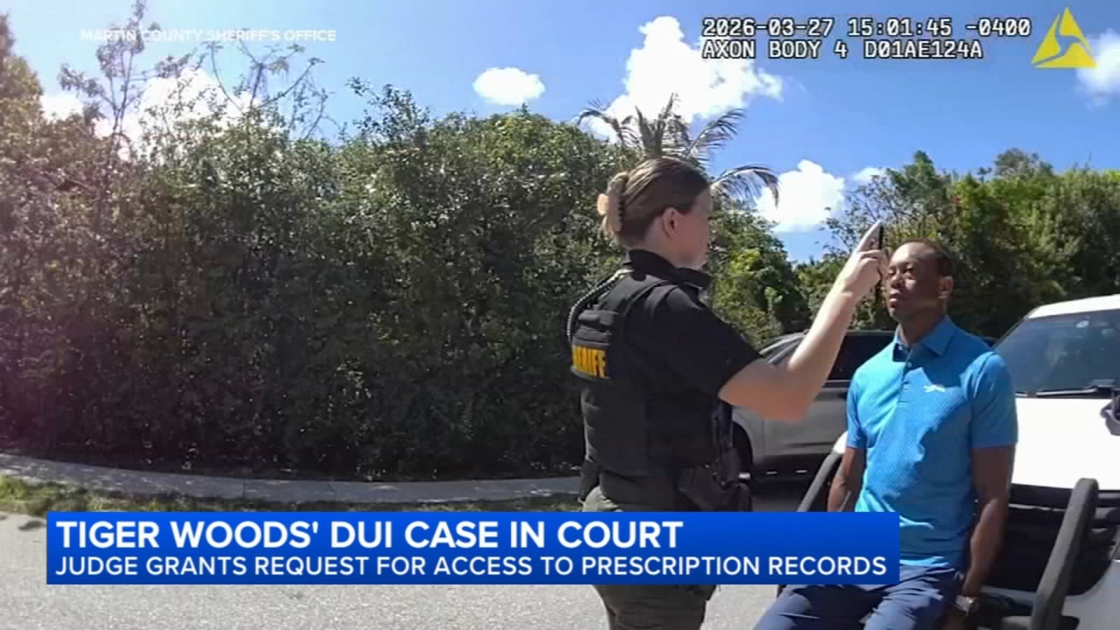 Tiger Woods DUI crash hearing news: Golf star’s prescription drug records will be handed over to prosecutors in Florida case Tiger Woods DUI crash hearing news: Golf star’s prescription drug records will be handed over to prosecutors in Florida case