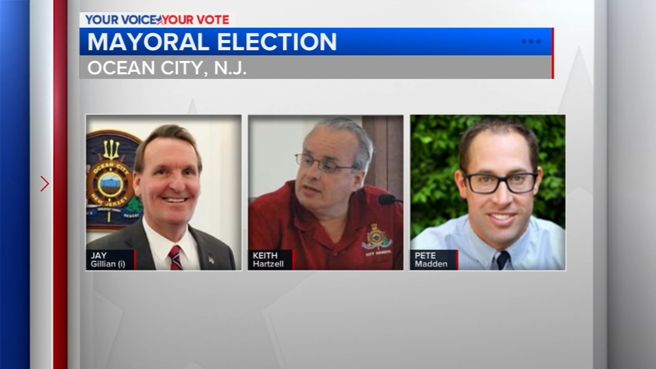 Ocean City, NJ mayoral race pits incumbent Ray Gillian against two challengers from city council
