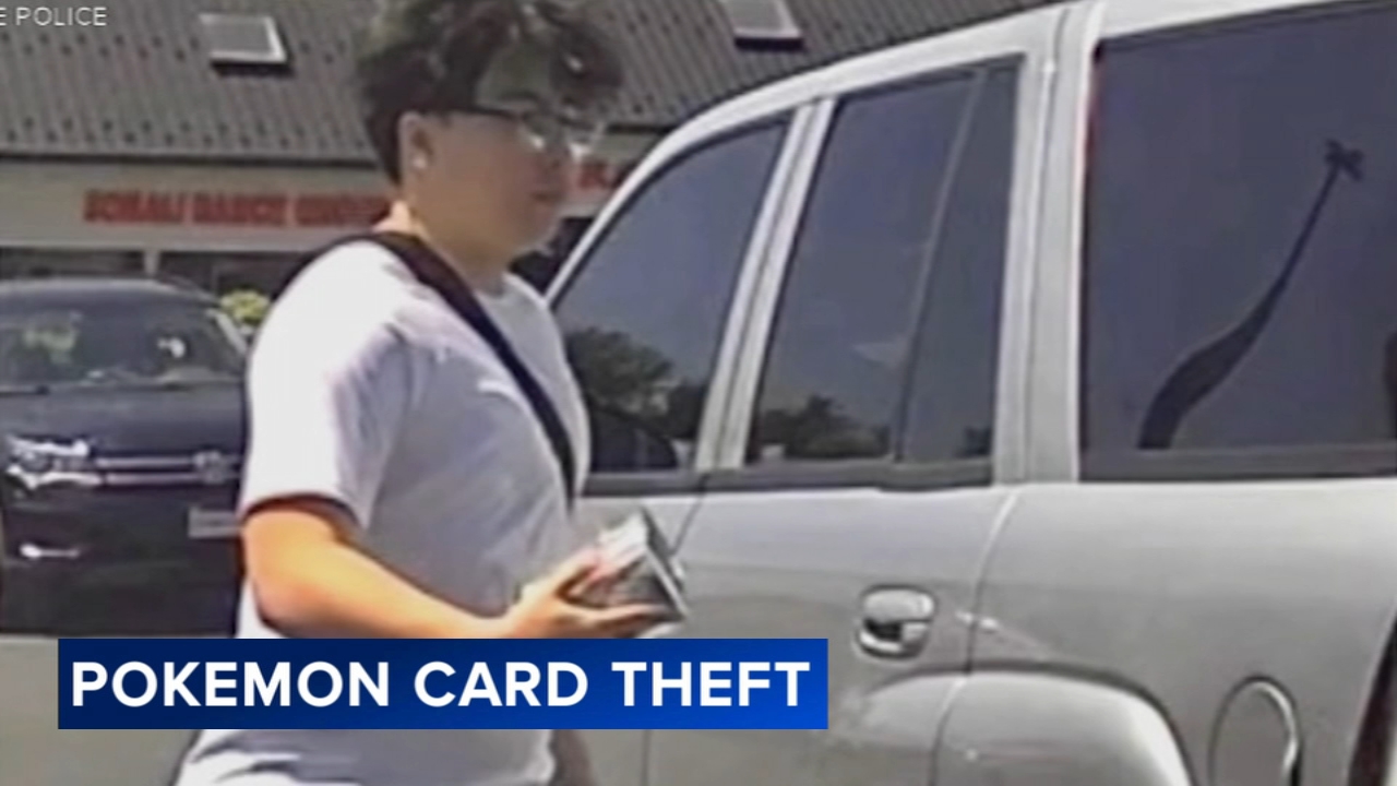 Nearly $10K of Pokémon cards stolen from store in Montgomery County