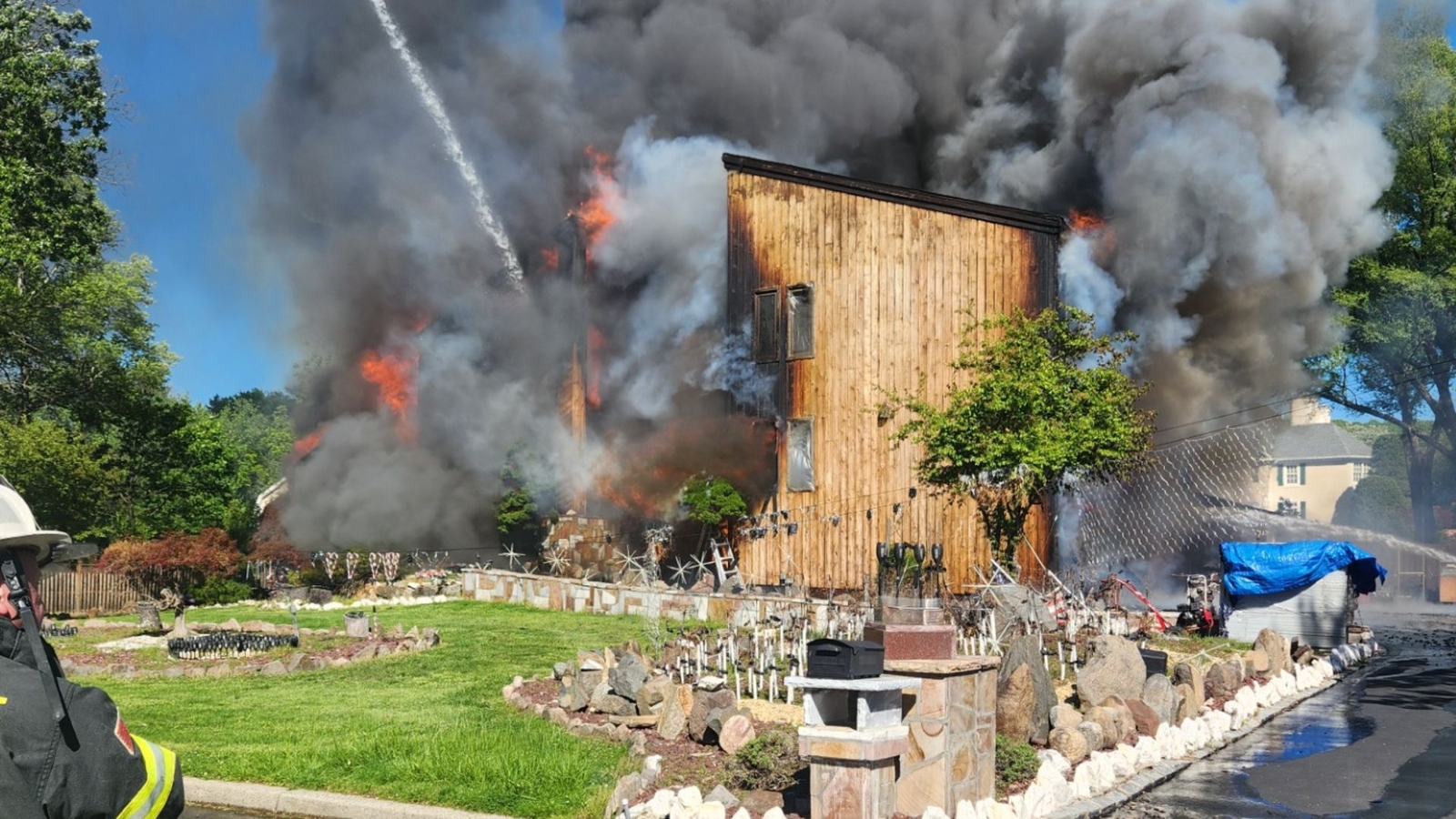 Norwood house fire: Raging flames rip through single-family home in NJ ...