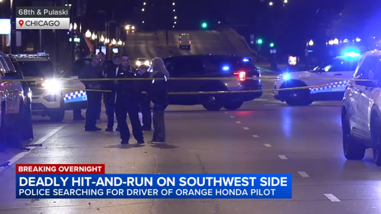 Man killed in SW Side hit-and-run; CPD searching for driverA man was killed in a hit-and-run crash on Tuesday night in Chicago's West Lawn neighborhood, police said.