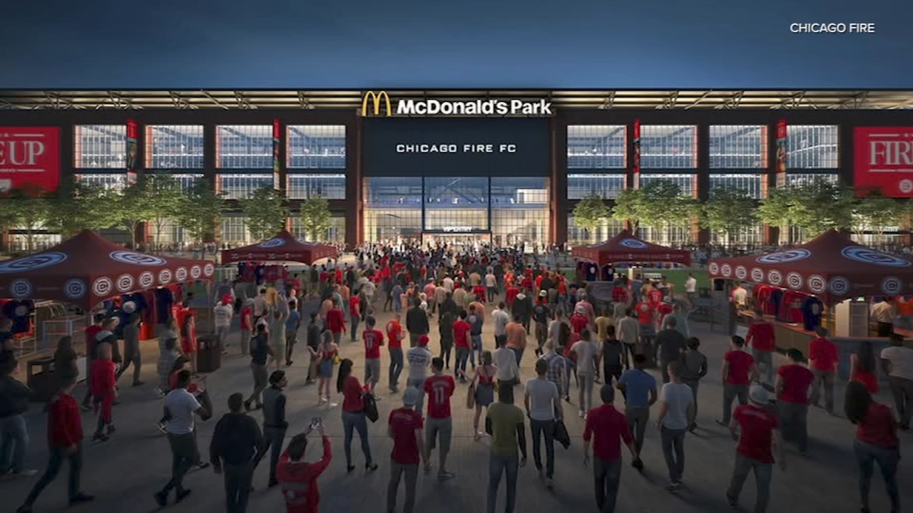 The Chicago Fire said their new stadium at The 78 will be named McDonald's Park.