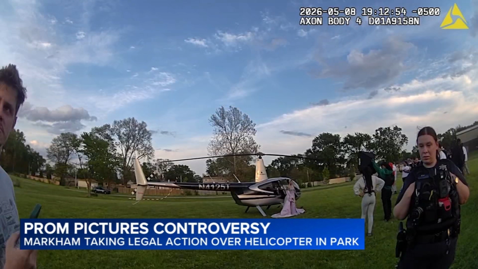 Lawsuit filed over suburban prom photo helicopter landing | Video