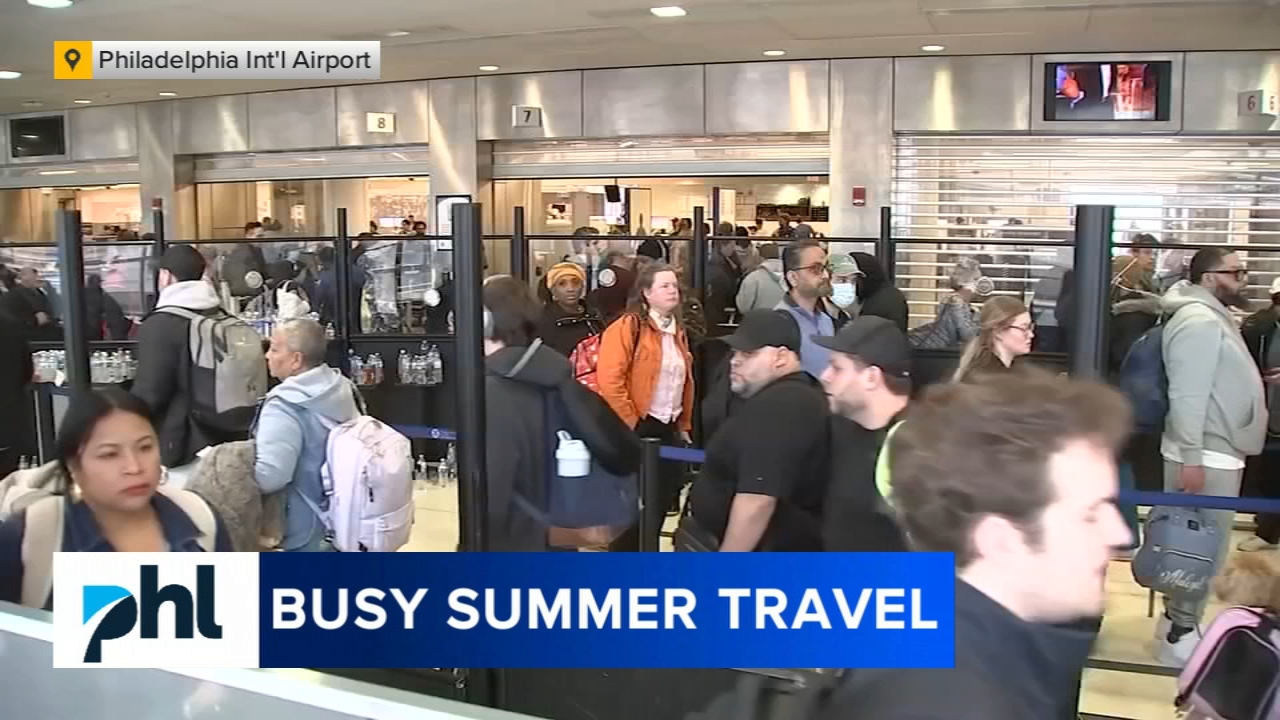 Philadelphia International Airport gearing up for busy summer travel season