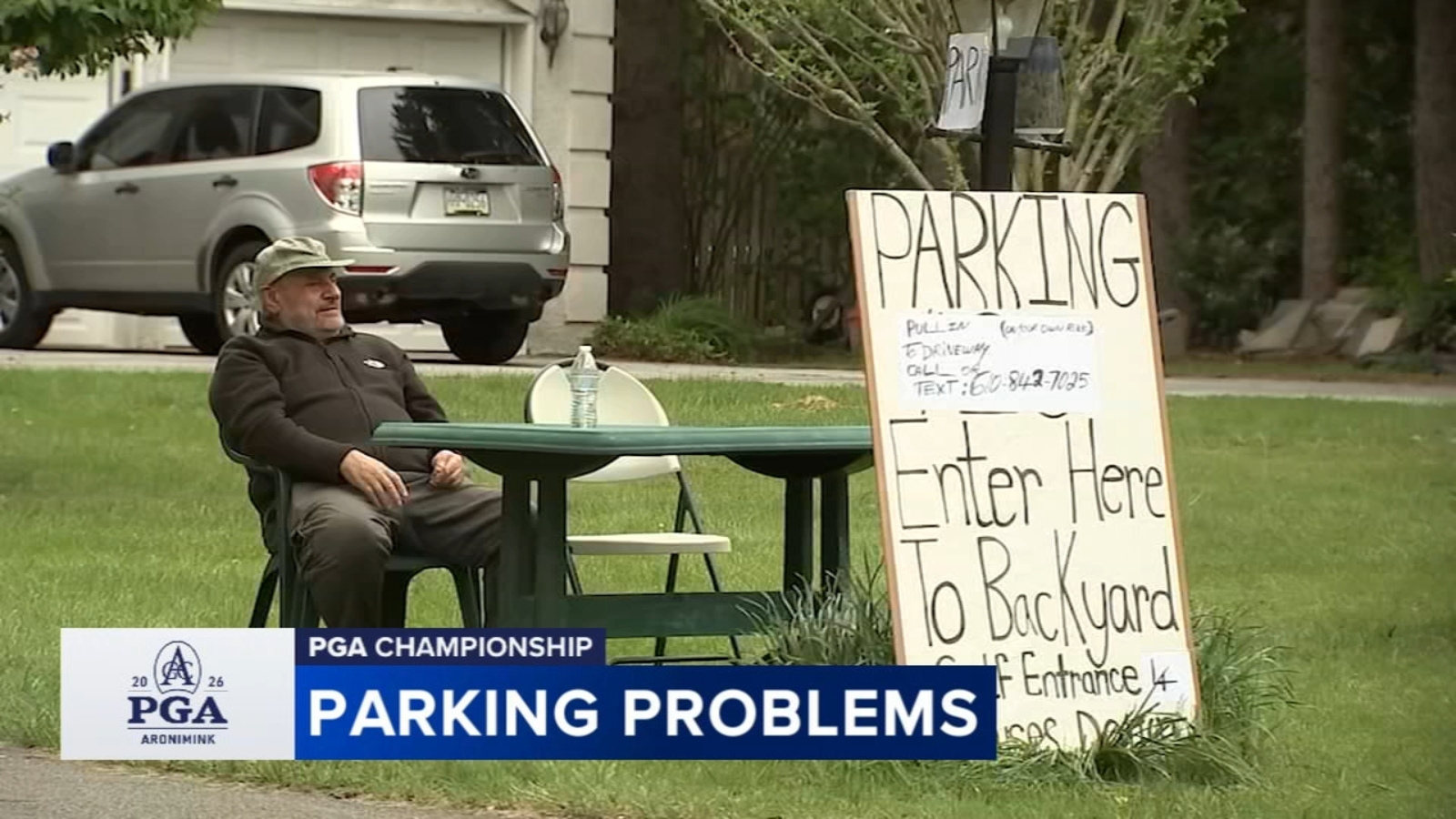 PGA Championship parking demand spurs neighborhood side hustles