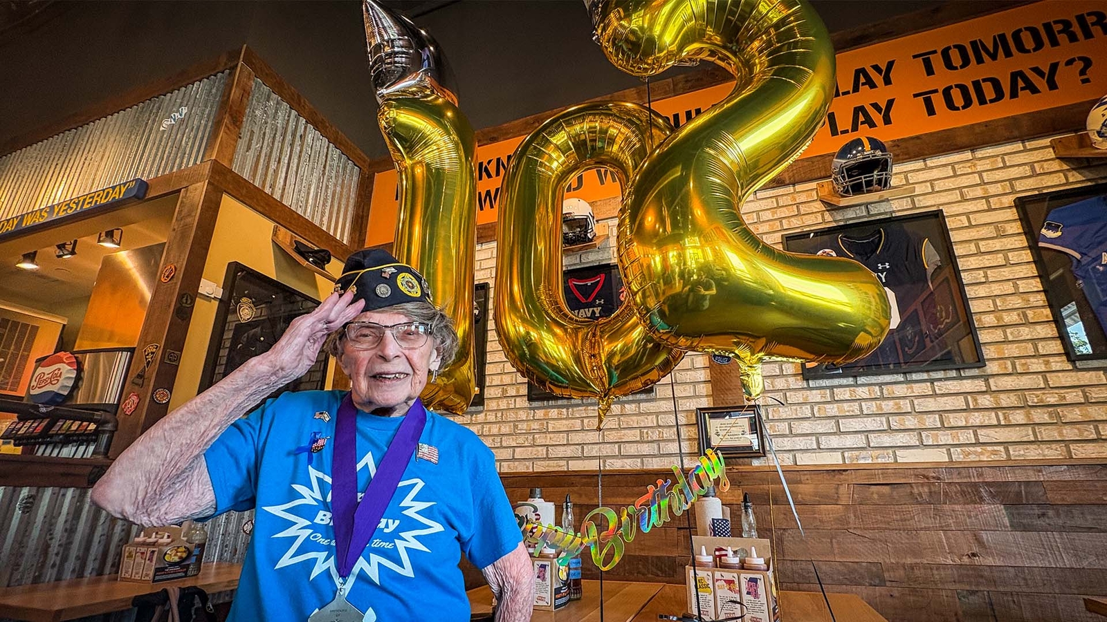 102-year-old WWII veteran champions women in the military
