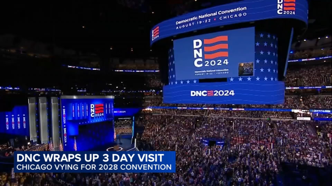 Democratic National Convention host committee wrapping up local visit