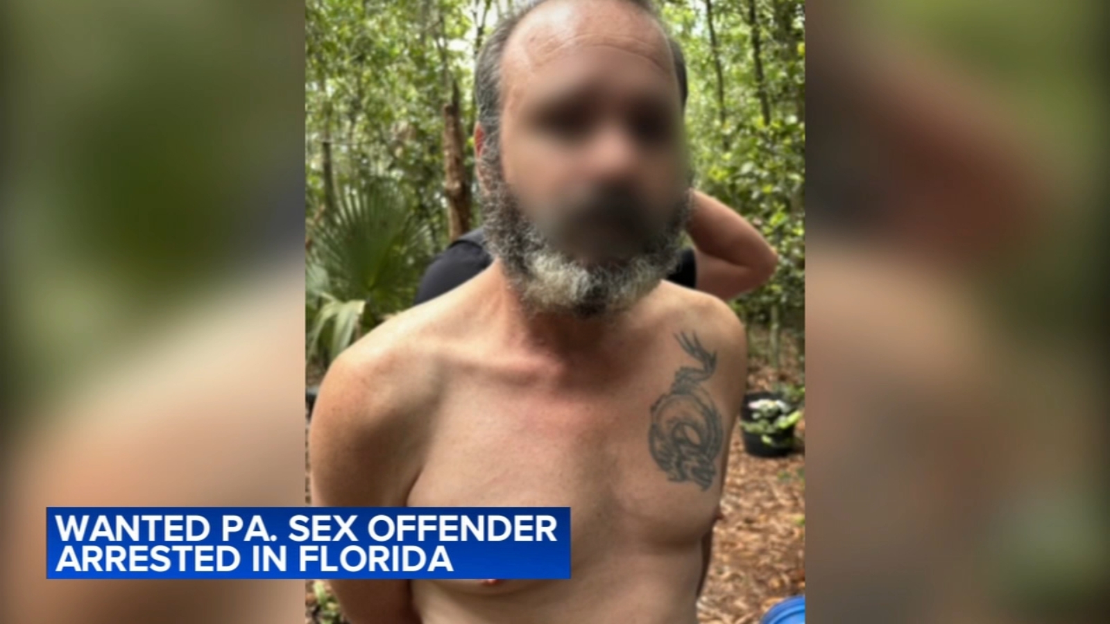 Wanted fugitive sex offender from Pennsylvania captured in Florida
