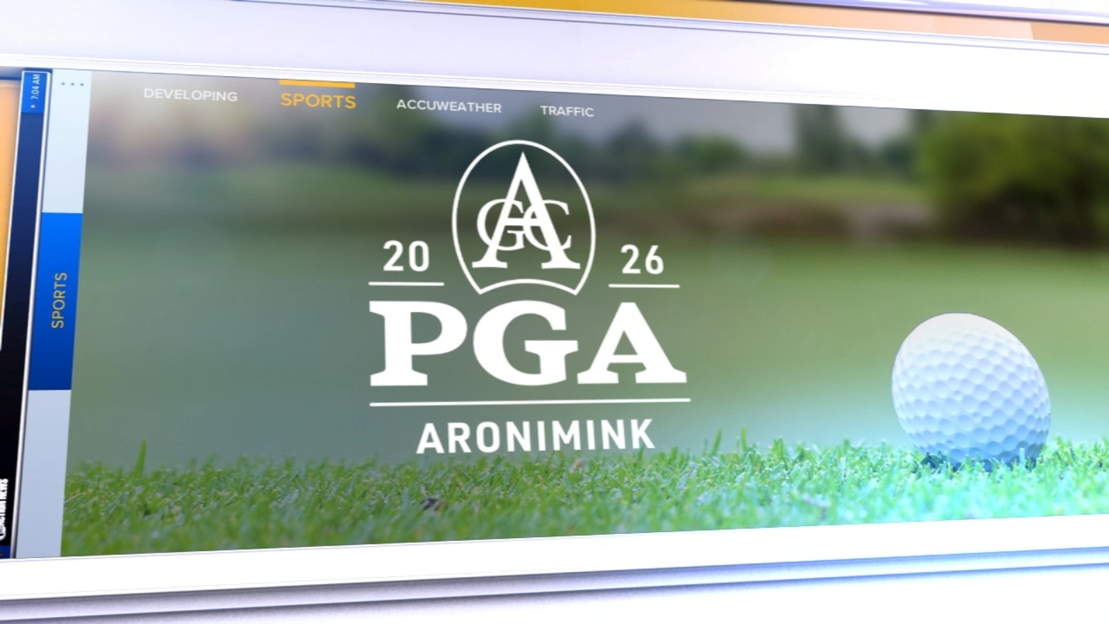 Opening rounds of PGA Championship tee off in Newtown Square