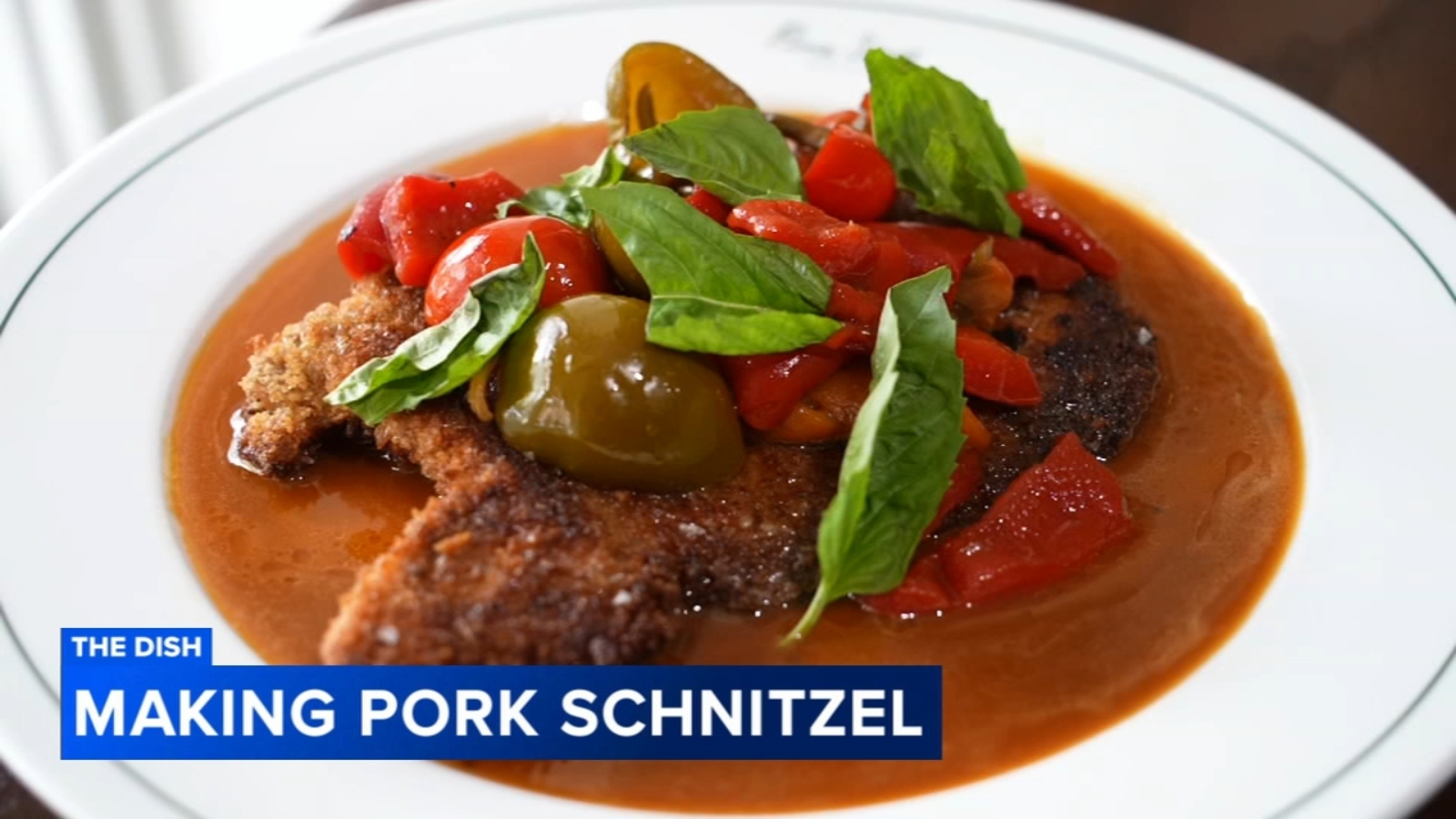 The Dish: Pork schnitzel from Pine Street Grill