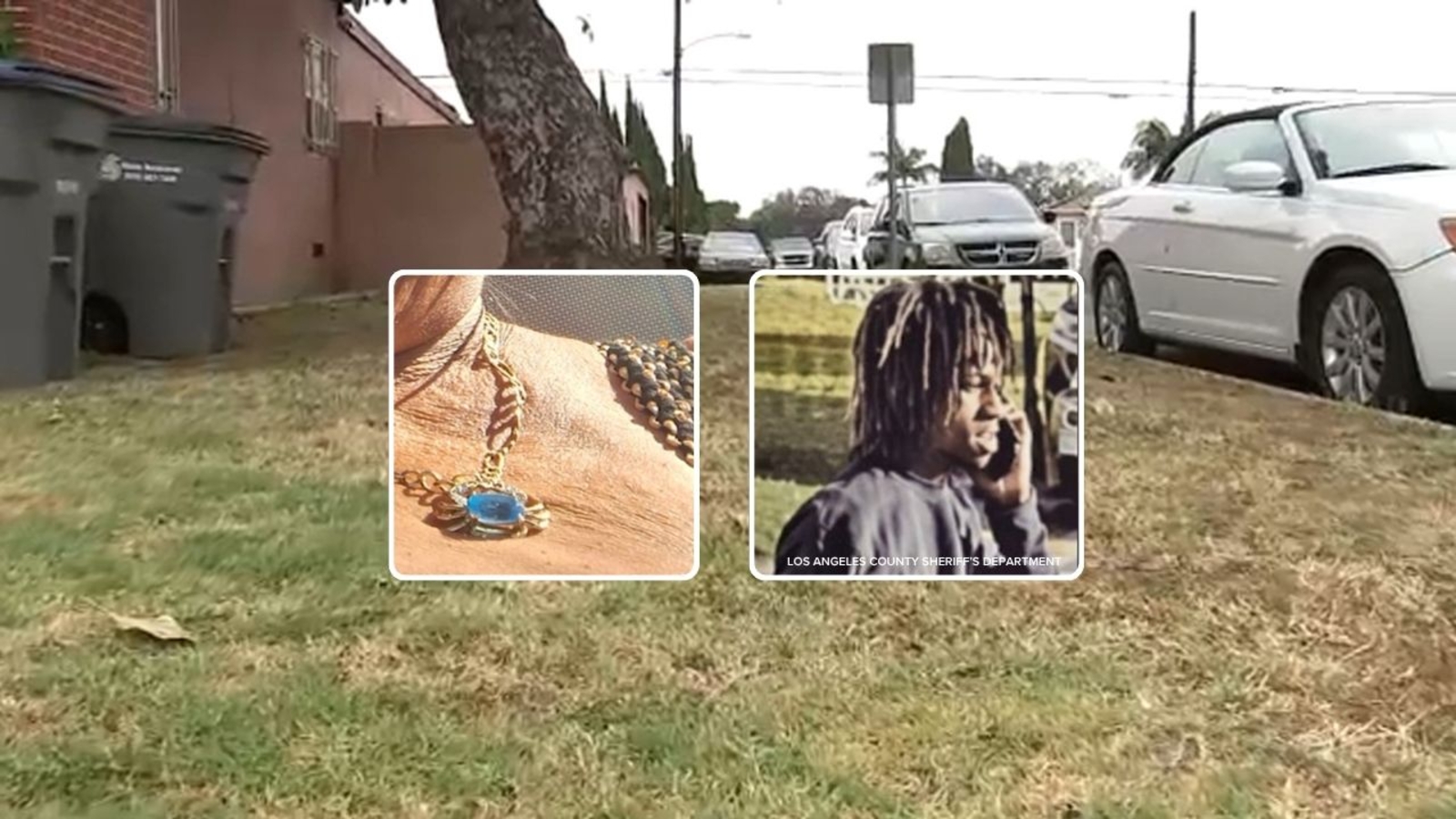 Lynwood woman speaks out after gold necklace ripped off her in front yard Lynwood woman speaks out after gold necklace ripped off her in front yard