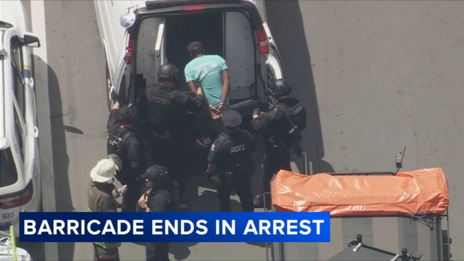 Man in custody following barricade situation in Philadelphia's ...
