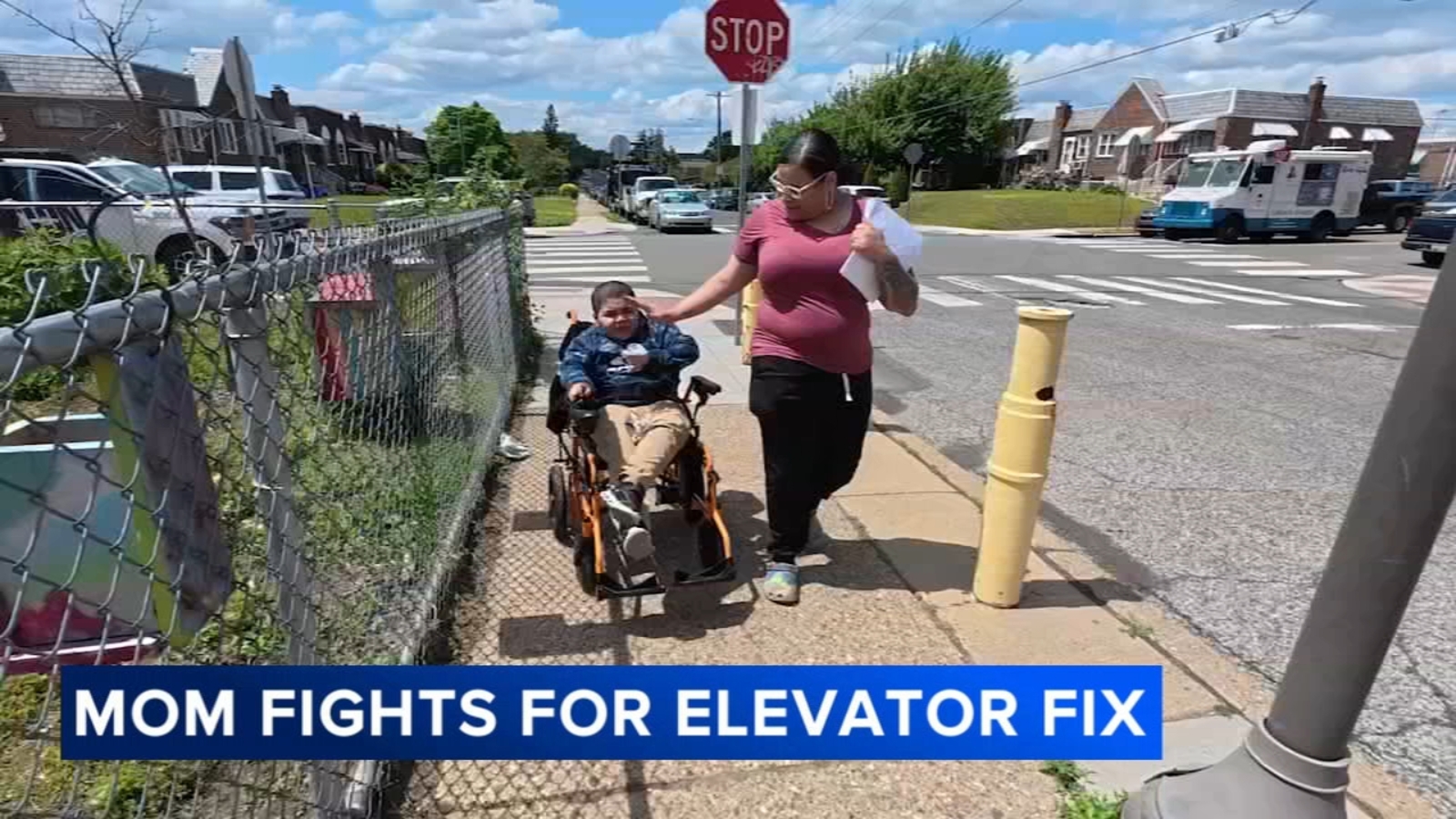Broken school elevator forces student with condition to use stairs