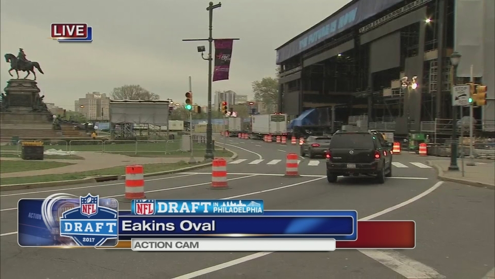 More NFL Draft road closures