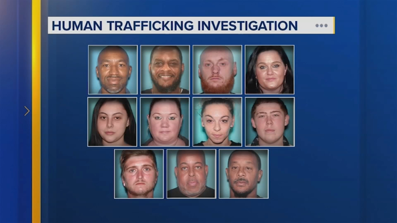 More than a dozen charged after human trafficking ring bust in New Jersey