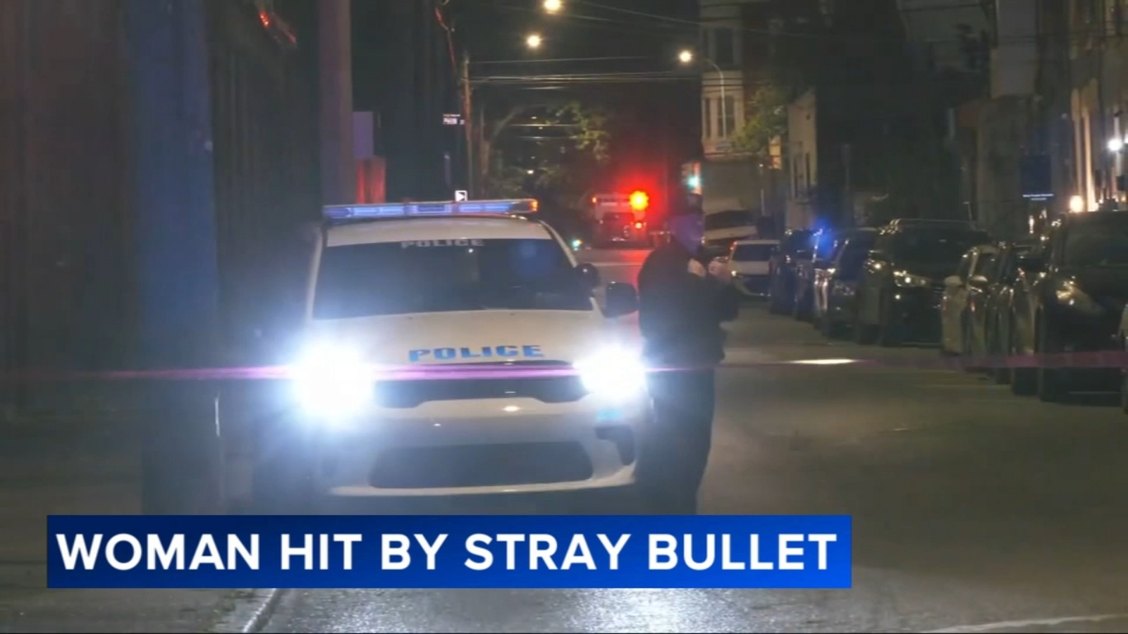 Stray bullet hits woman inside North Philadelphia home