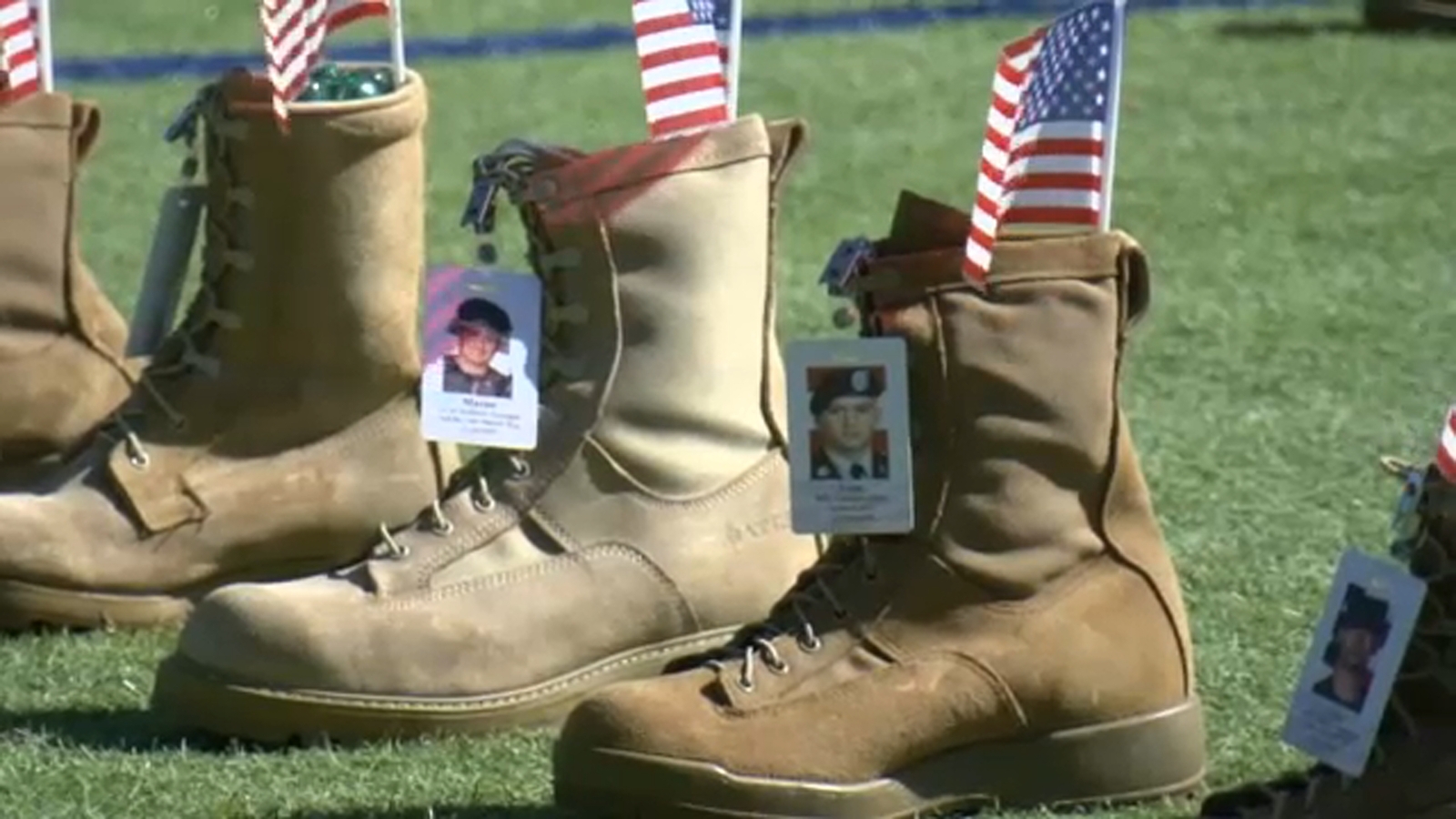 Thousands of boots honor fallen soldiers at Fort Bragg