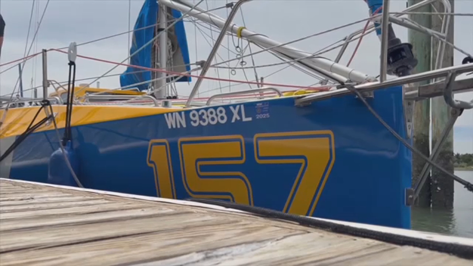 North Carolina man returns to Beaufort after sailing around the world in homemade boat