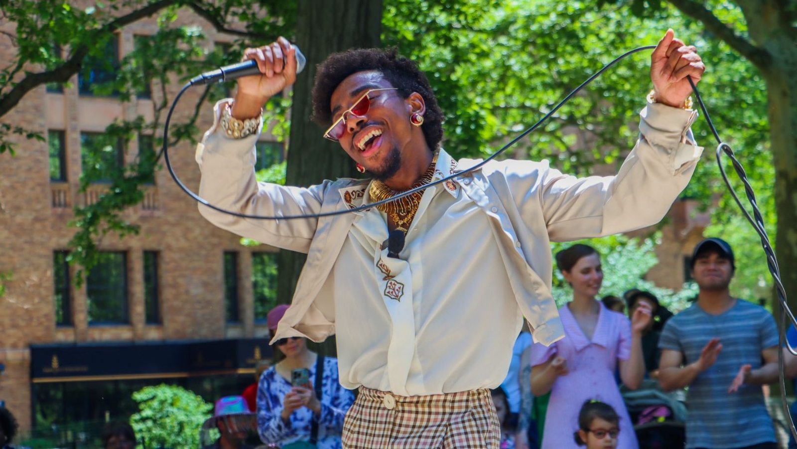Rising music artist sings original songs in the streets of Philadelphia ...