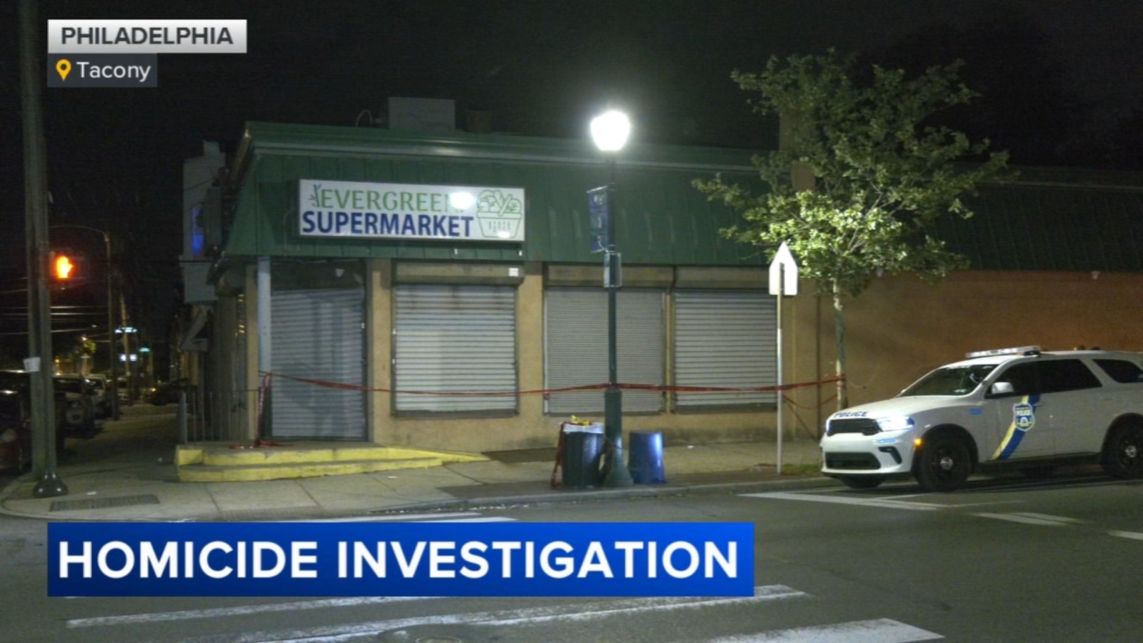 Homicide investigation ongoing for Tacony shooting
