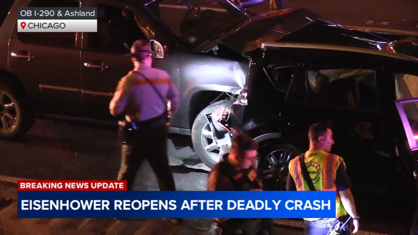 Driver charged with DUI in deadly crash after shooting on I-290: ISP