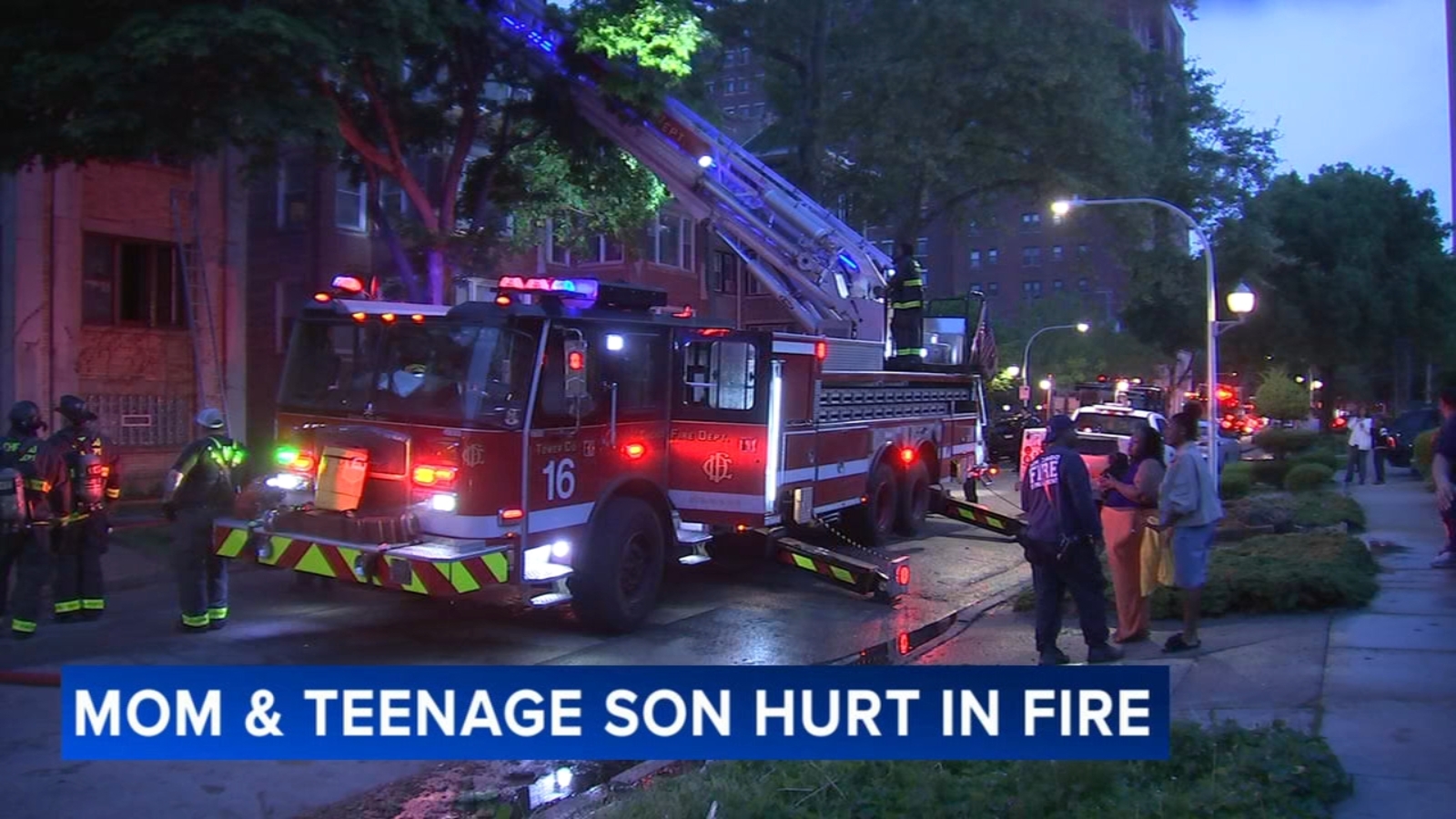 Firefighter among 3 injured as fire tears through South Side building