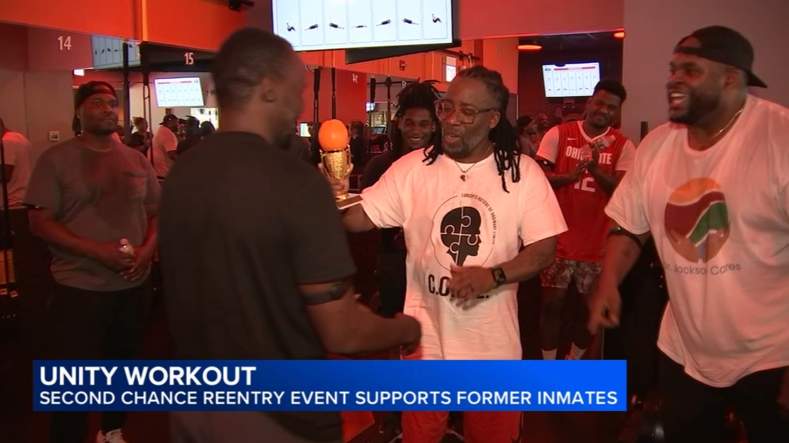 Second Chance Reentry Court Unity Day workout brings together law enforcement, former inmates