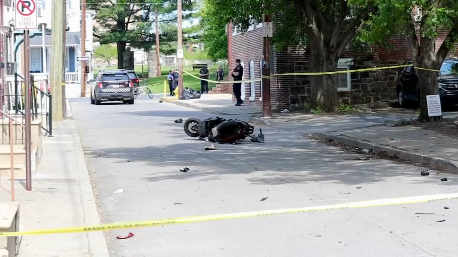 Driver on motorized scooter seriously hurt after crash in Allentown