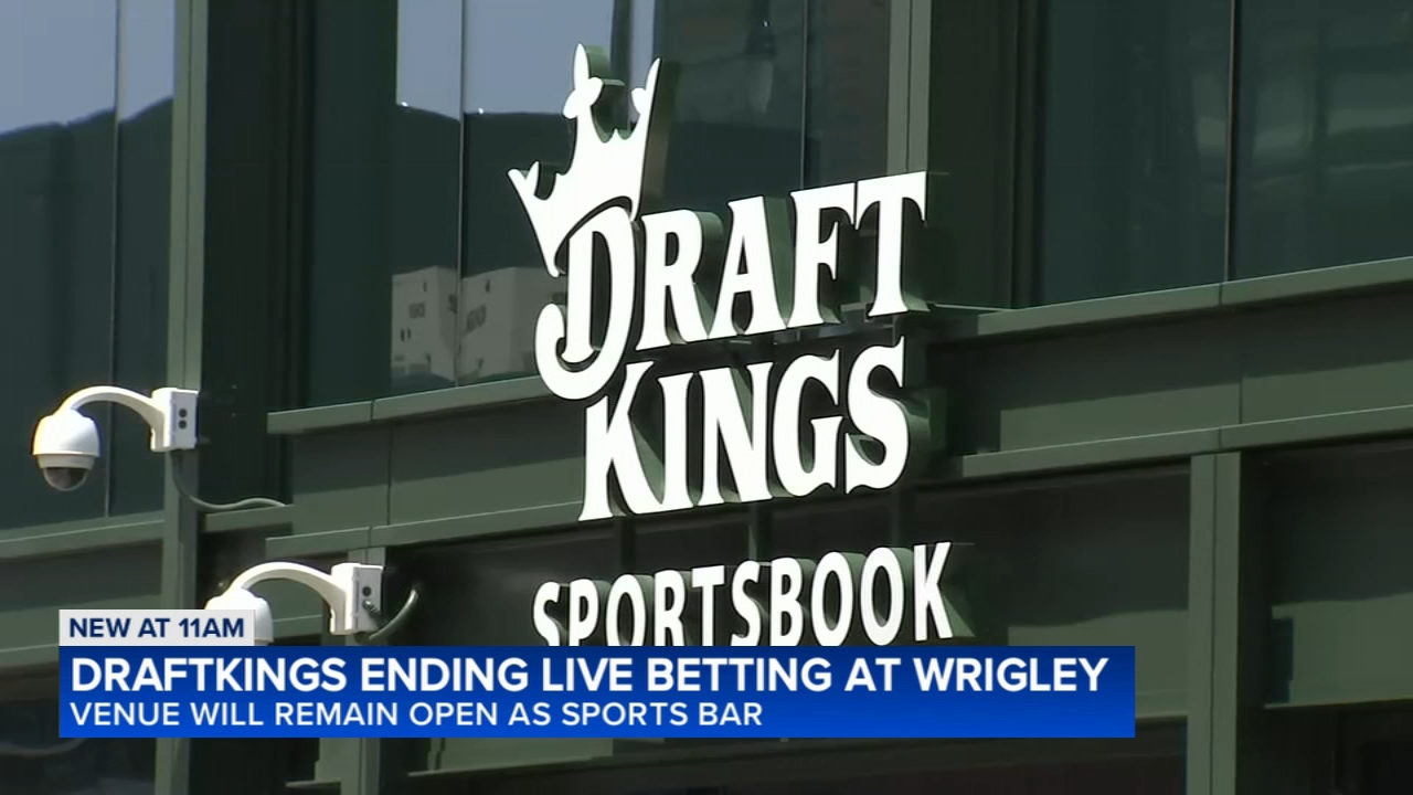 DraftKings ending live betting at Wrigley Field, cites IL operation costs