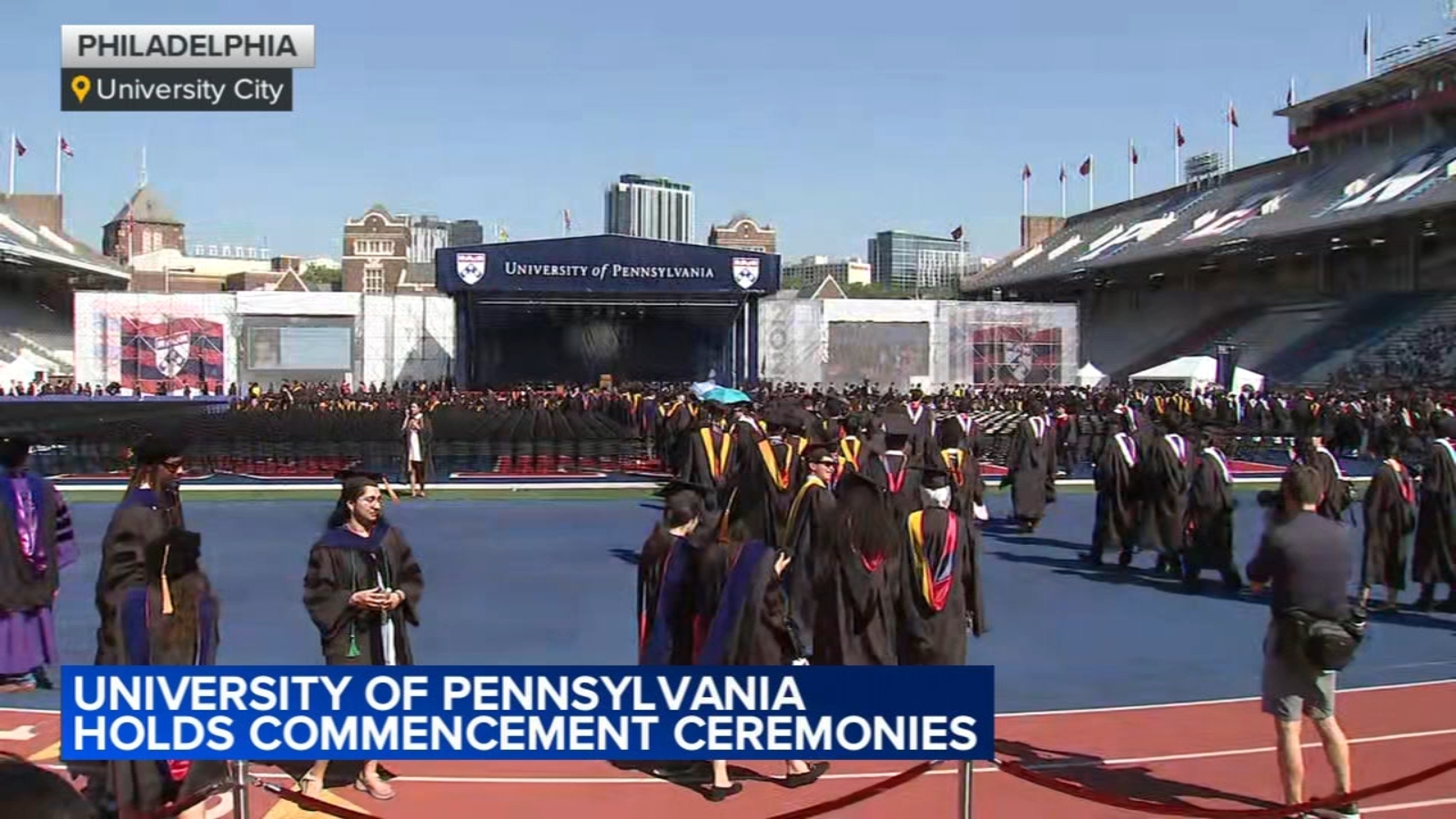 University of Pennsylvania holds 270th Commencement Ceremony - 6abc ...