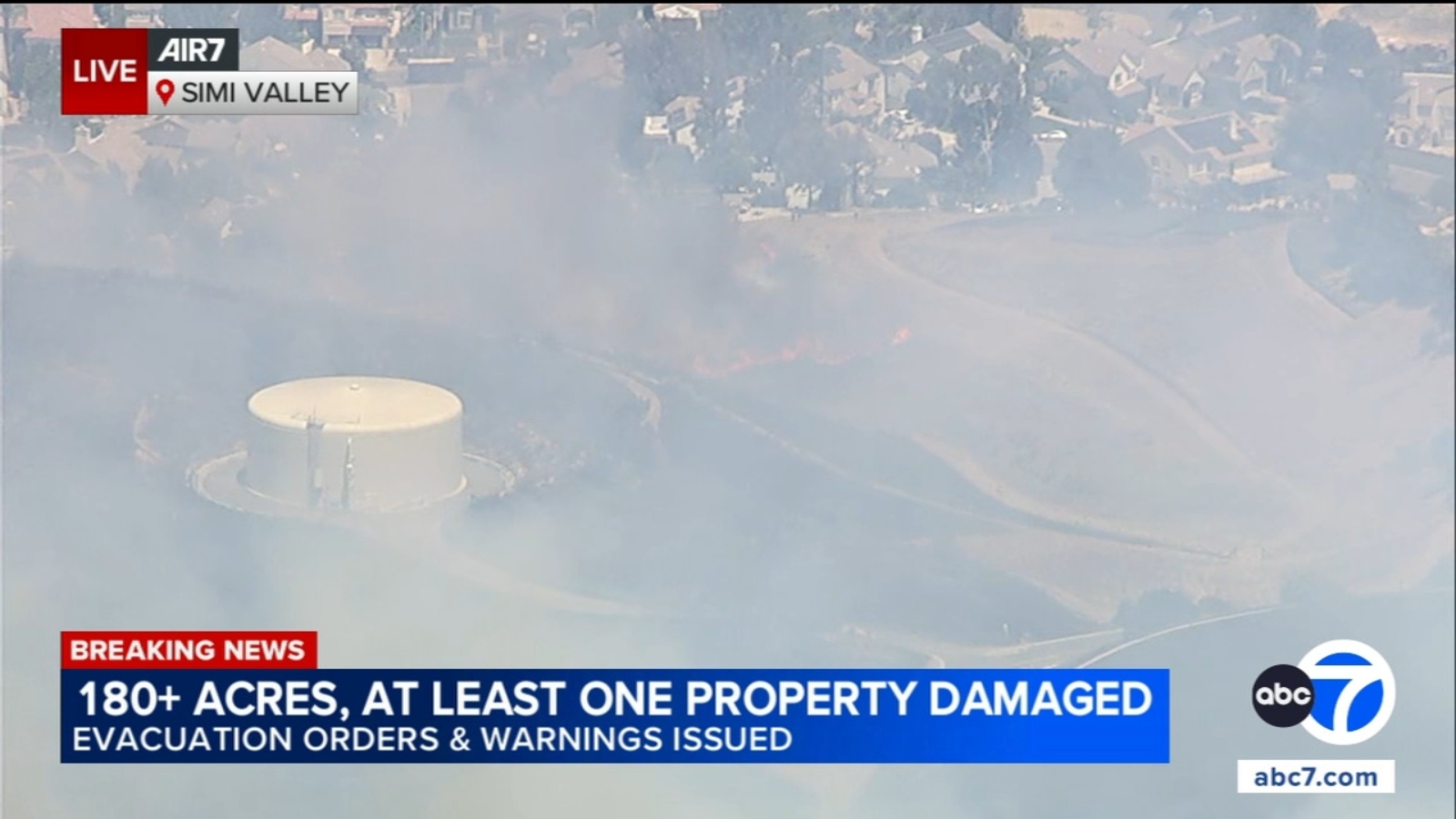Tractor may have hit rock, sparked Sandy Fire, police say