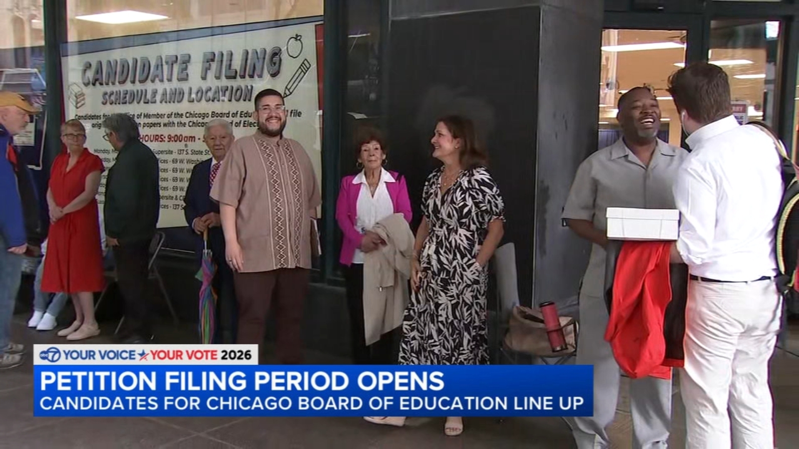 Candidates line up for Chicago Board of Education