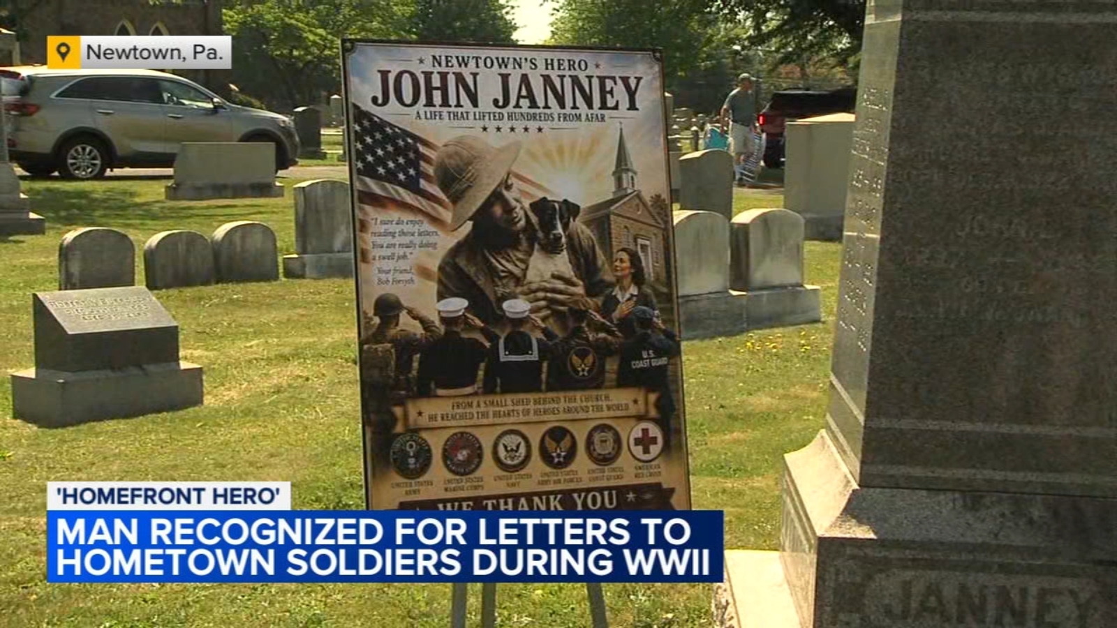 Bucks County remembers WWII "home front hero"