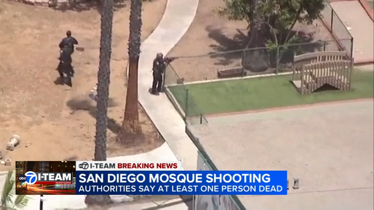 3 victims, 2 suspects dead after shooting at Islamic Center of San Diego: police