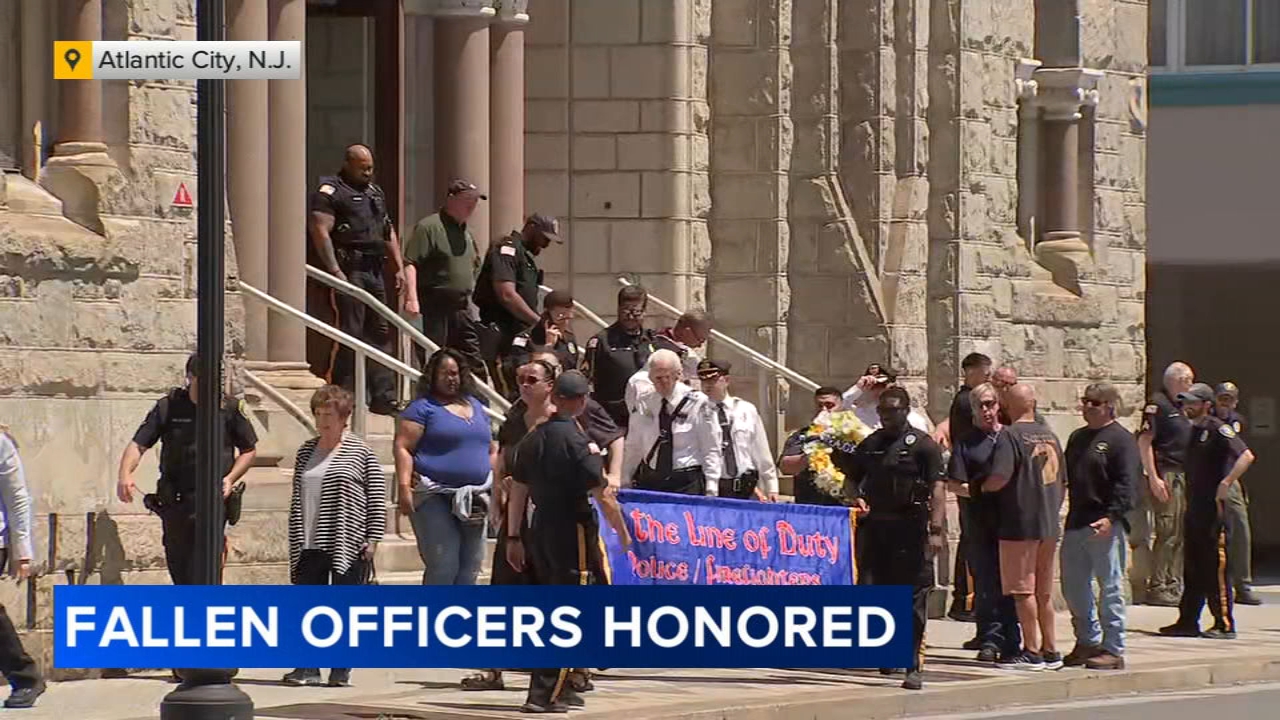 Fallen Atlantic City officers honored during memorial service