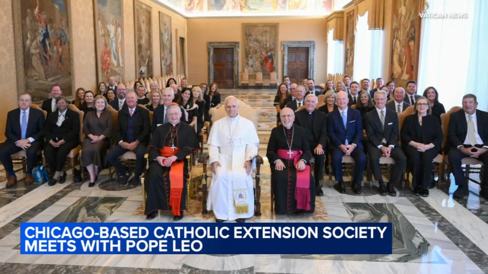 Chicago-based group gets private audience with Pope Leo at Vatican: 'such a joy'