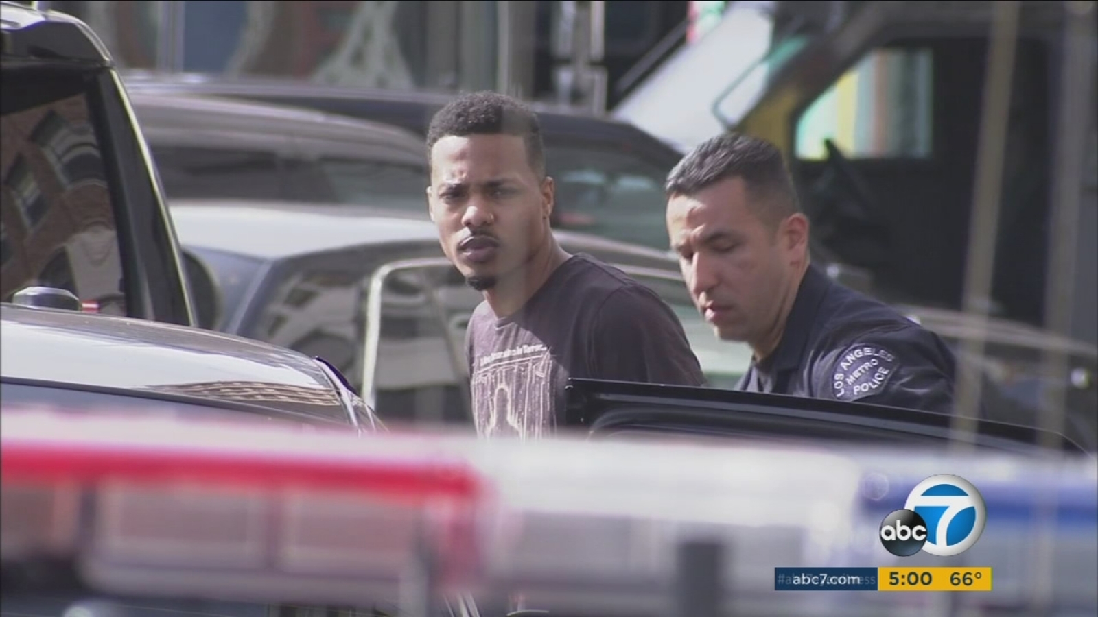 Armed man barricaded in DTLA building taken into custody after hours ...