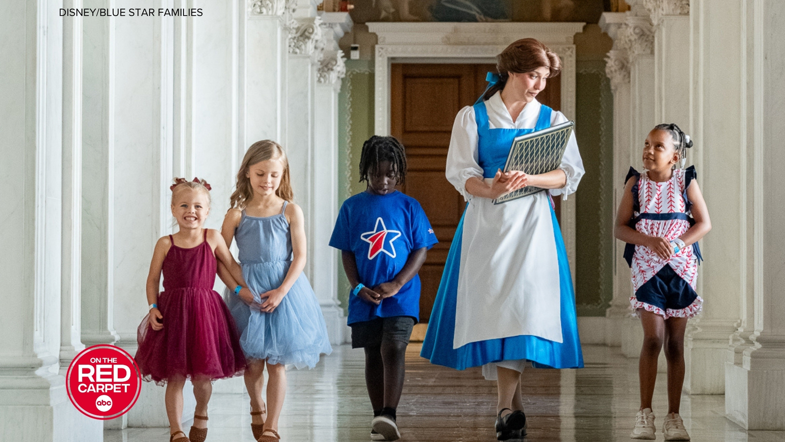 Disney creates magic for military families at The Library of Congress with Blue Star Families