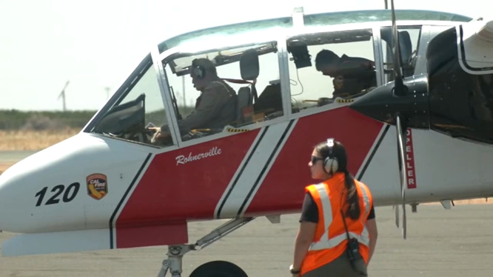 Porterville Airport crews keep CAL FIRE aircraft ready amid peak wildfire season