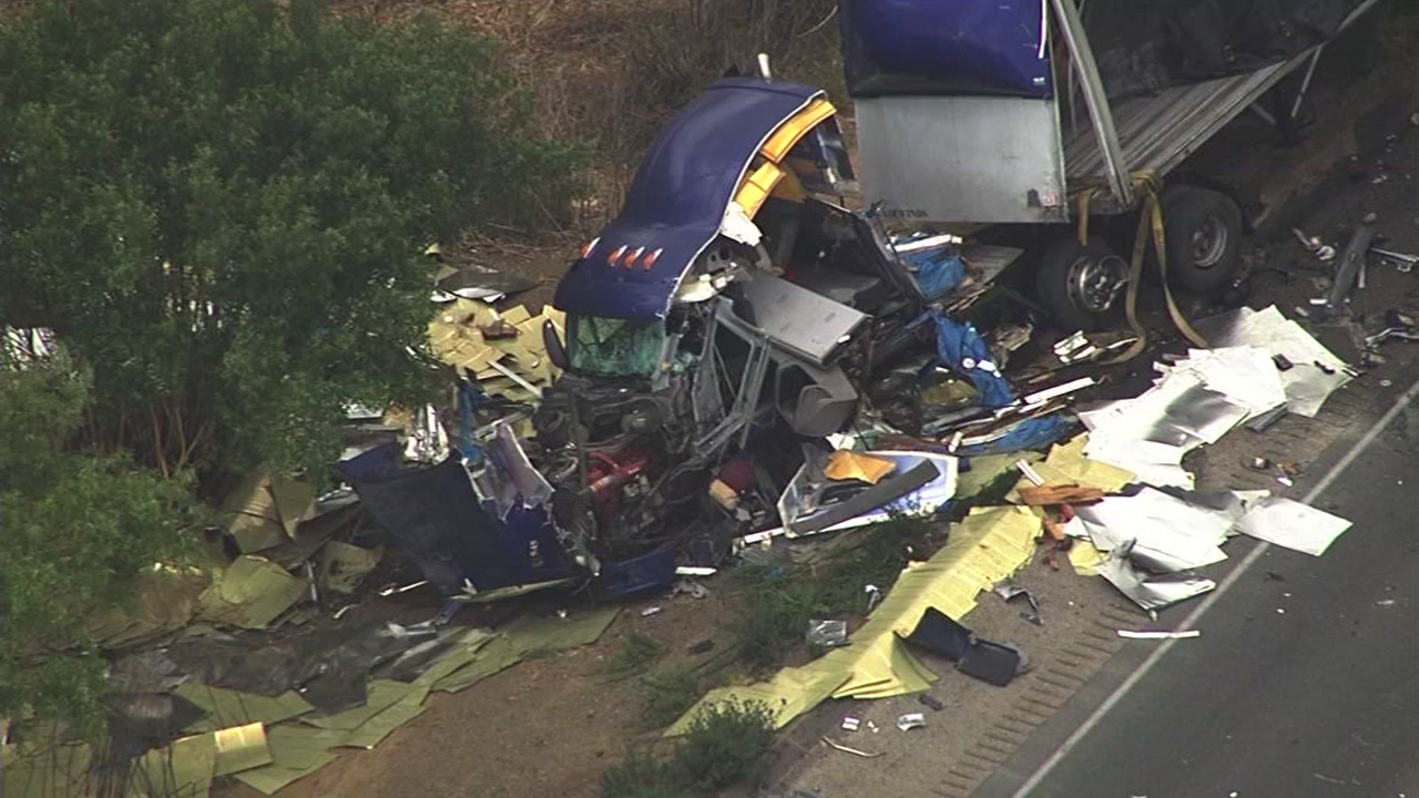 Antioch Bridge reopens after crash between 2 big-rigs
