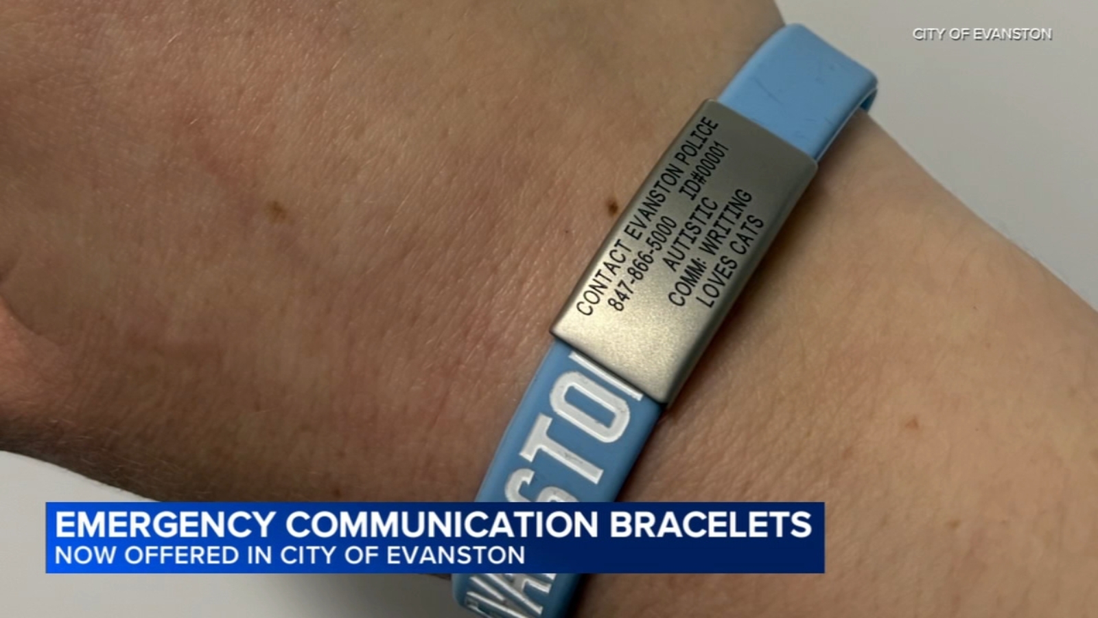 Evanston launches emergency communications bracelets program
