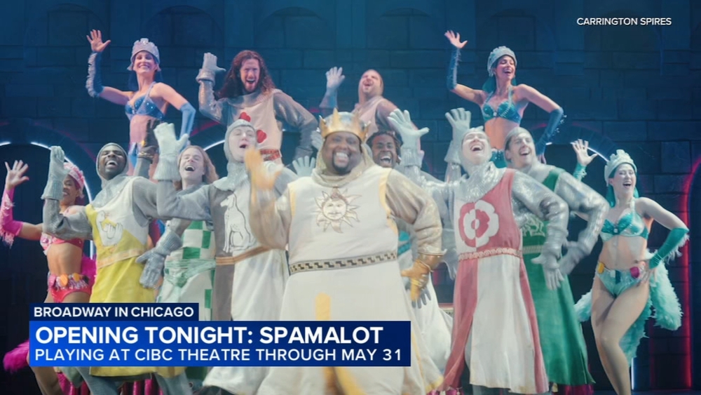 'Spamalot' comes to Chicago
